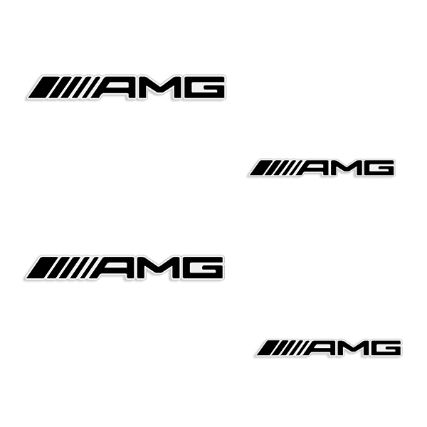 AMG Mercedes Brake Caliper Decals - Any Color! 